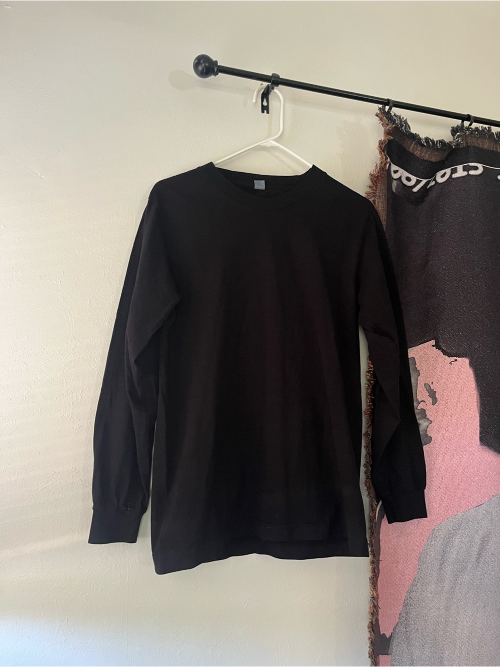 Everybody.World Long-Sleeve Trash Tee, Black, S